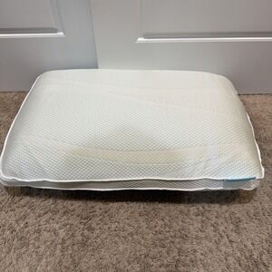 Tempur-Pedic Memory Foam Pillow Standard/Queen Cooling Breathable Mesh White